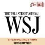Wall Street Journal (Digital & Print) 1-Year Subscription