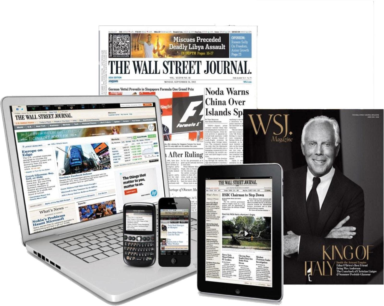 Wall Street Journal 3-Year (Digital) Subscription