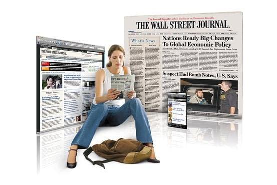 (Print & Digital) Wall Street Journal 9-Month Subscription